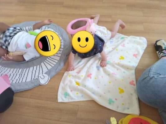 つくば市ルンルン保育園春日0歳児さん💞👶💞