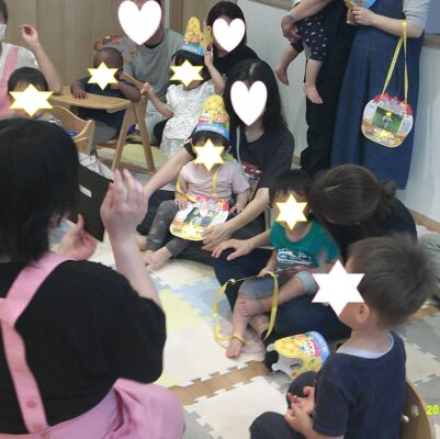 つくば市ルンルン保育園春日🎂6月お誕生日会🎊