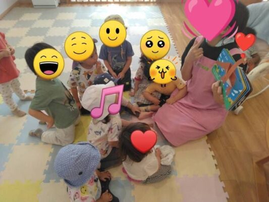 つくば市ルンルン保育園春日🔍手作り虫眼鏡✨