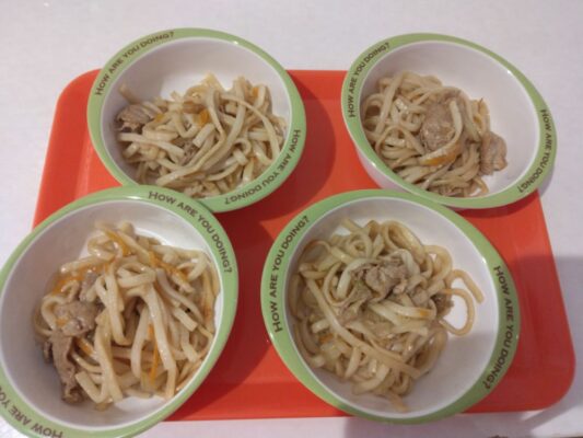 Today’s 3pm snack❔🍜つくば市ルンルン保育園春日