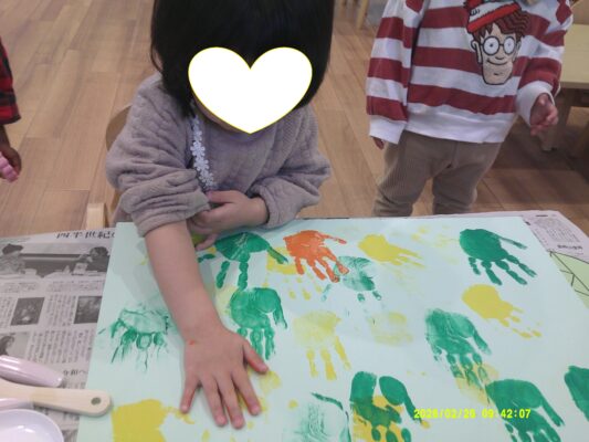 つくば市ルンルン保育園春日いよいよ3月です✨