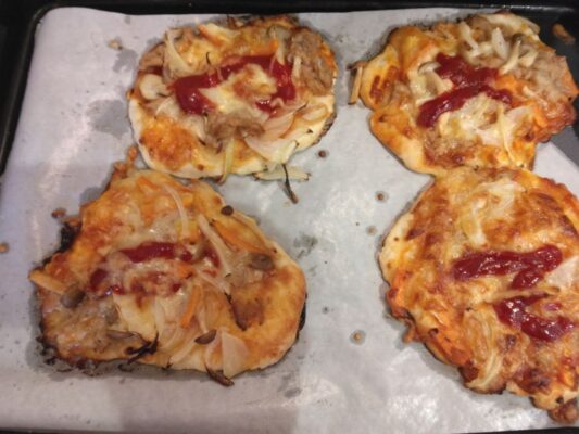 つくば市ルンルン保育園春日🍕ピザ作り🍕