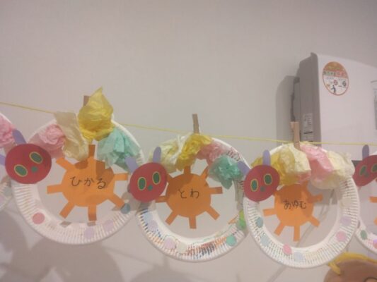 つくば市ルンルン保育園春日3月の製作は❔