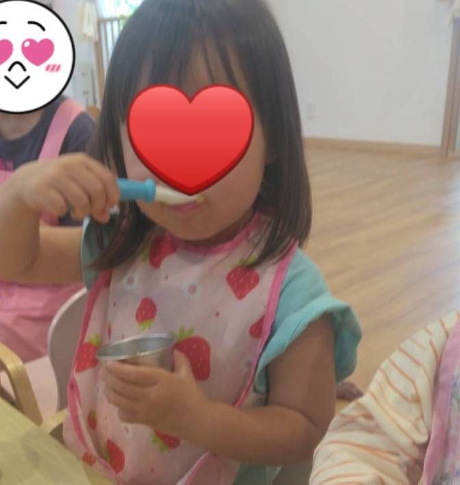 つくば市ルンルン保育園春日🍍ゼリーの季節🎶