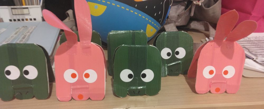 つくば市ルンルン保育園春日ぴょんぴょんカエル🐸とぴょんぴょんウサギ🐰