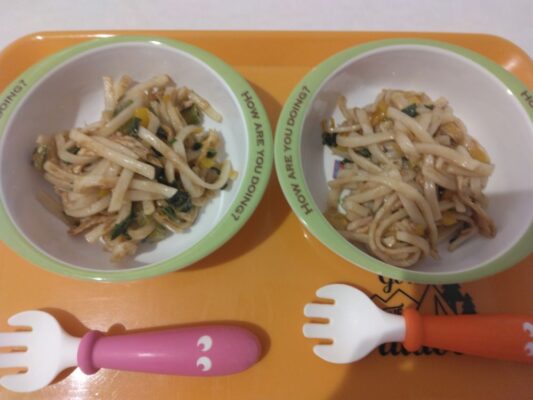 つくば市ルンルン保育園春日8/26🍜15時おやつ